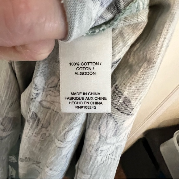 Vintage Women XL Studio B Green and Black Sleeveless Floral Flower Flow Dress - Picture 4 of 8